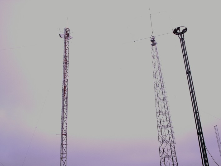Tower for the band 15m, stack